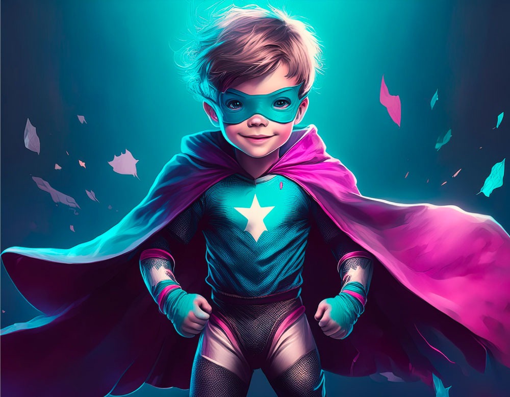 Entdecke deine Superpower - kleiner Superheld Entdecke deine Superpower - kleiner Superheld, denn auch Helden fangen klein an
